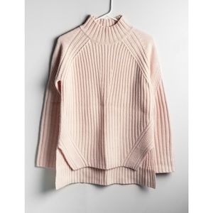 Sundance Pink Ribbed Wool Pullover/Size XS/Brand New Without Tag